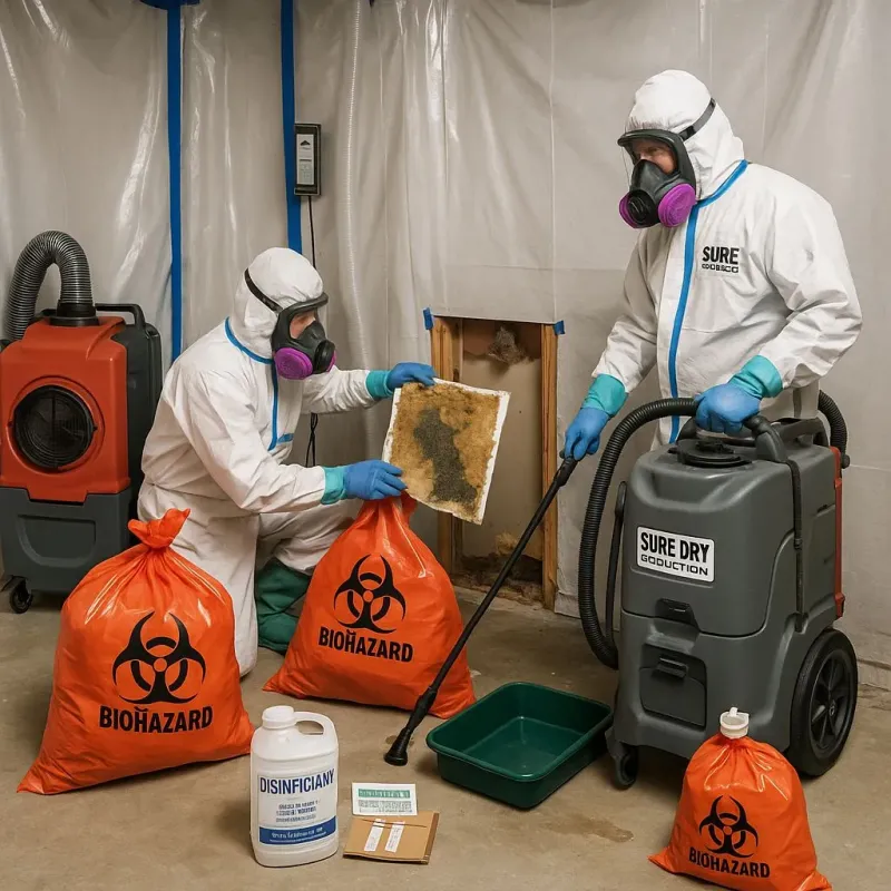 Contaminated Water Handling Protocols process in South Houston, TX